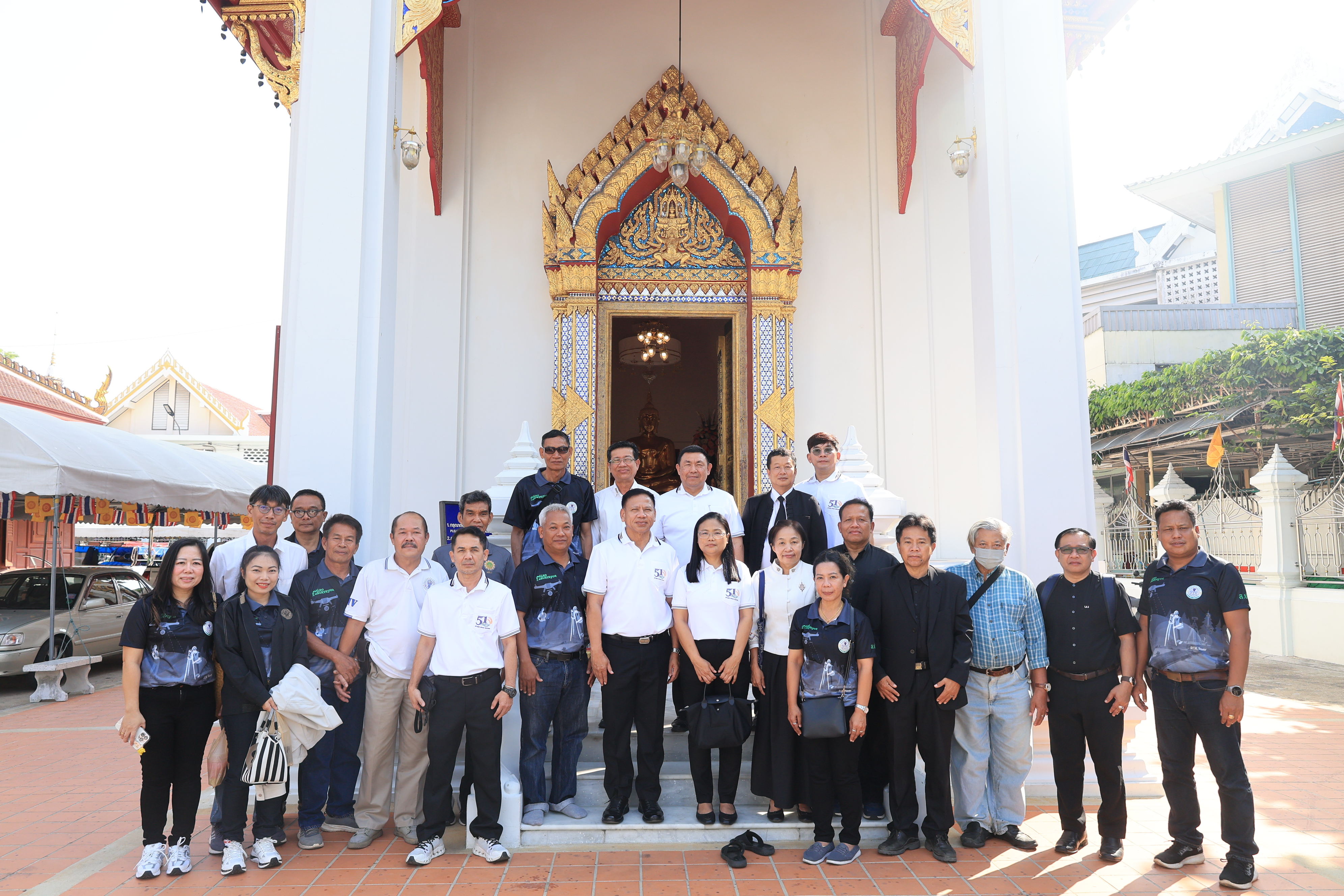 title - เลขาธิการ ส.ป.ก. เป็นประธานในพิธีทำบุญถวายสังฆทานอุทิศส่วนให้พี่น้องช่างสำรวจผู้ล่วงลับ ประจำปี 2569 